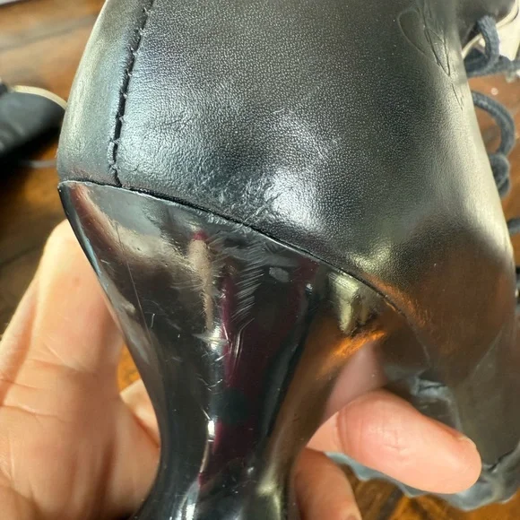 8.5 Fluevog Mini Sugar laceup boots Rare - Picture 5 of 9